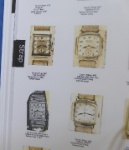 Closeup of a section tab